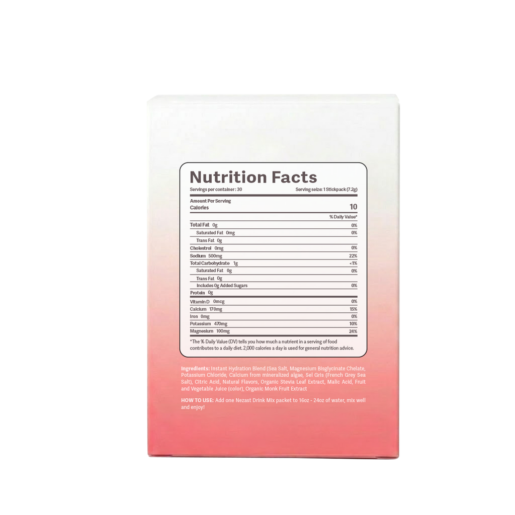 Instant Hydration Electrolyte Powder